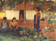 Paul Gauguin Why are you anger oil painting